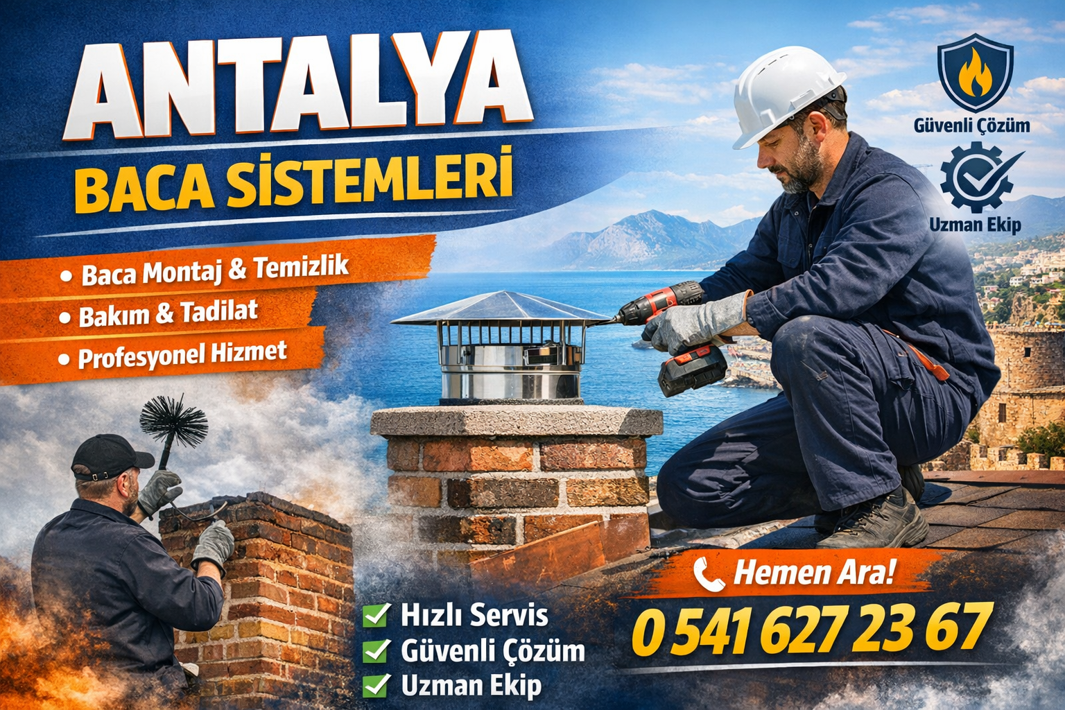 Antalya’da Baca Sistemleri